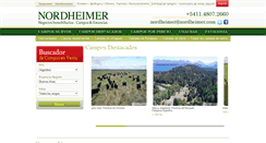 Desktop Screenshot of nordheimer.com.ar