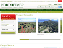 Tablet Screenshot of nordheimer.com.ar